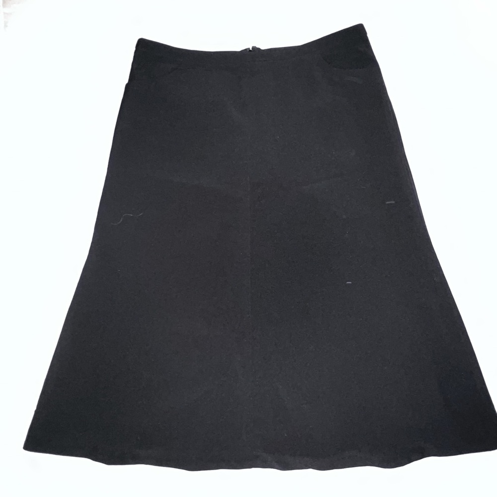 Long Tall Sally Black A-Line Knee-Length Skirt
